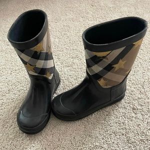 Burberry kids rain boots sz11/12